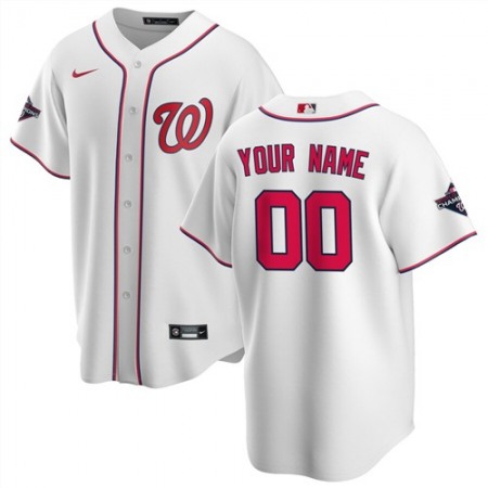 Men's Washington Nationals Customized Stitched MLB Jersey