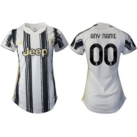 Women's Juventus Personalized Home Soccer Club Jersey