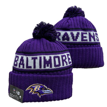 Baltimore Ravens Knit Hats