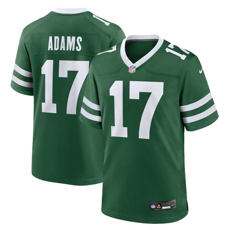 Men's New York Jets Davante Adams Nike Legacy Green Game Jersey