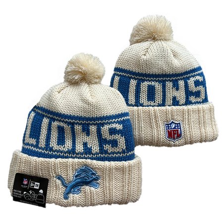 Detroit Lions Knit Hat