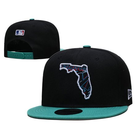 Miami Marlins Snapback Hat