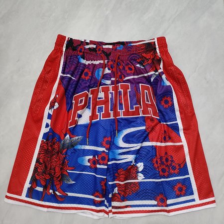 Philadelphia 76ers Blue Shorts