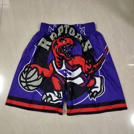 Toronto Raptors Purple Shorts