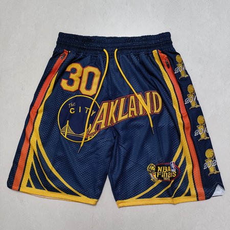 Golden State Warriors Blue Shorts